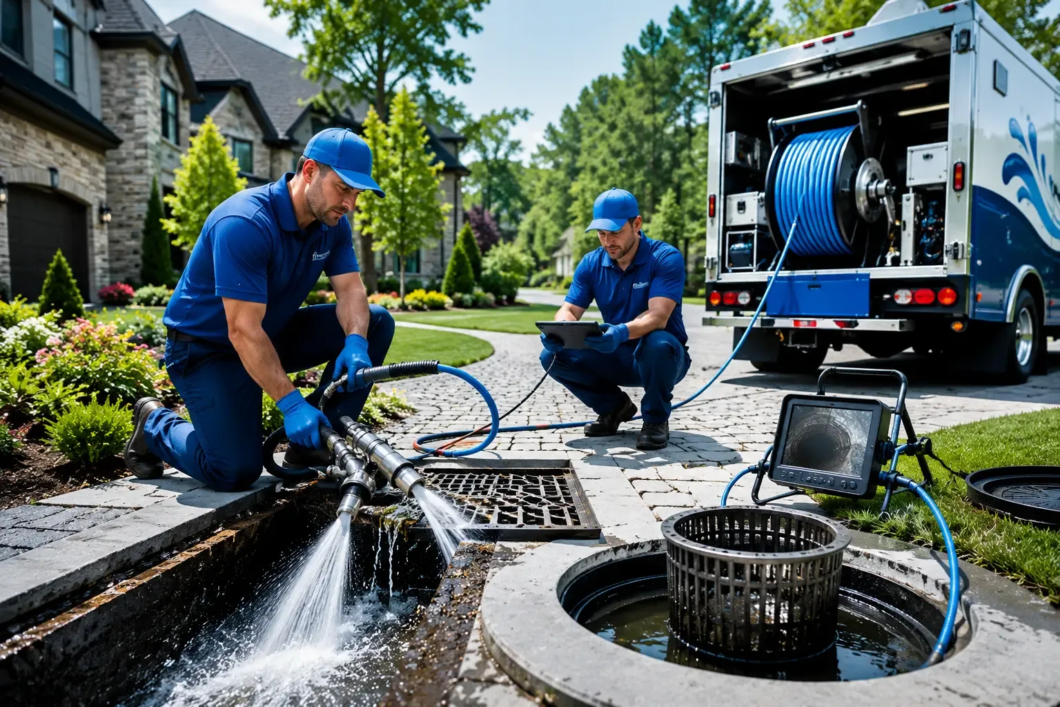 Local outdoor drain cleaning professionals in Layland, WV