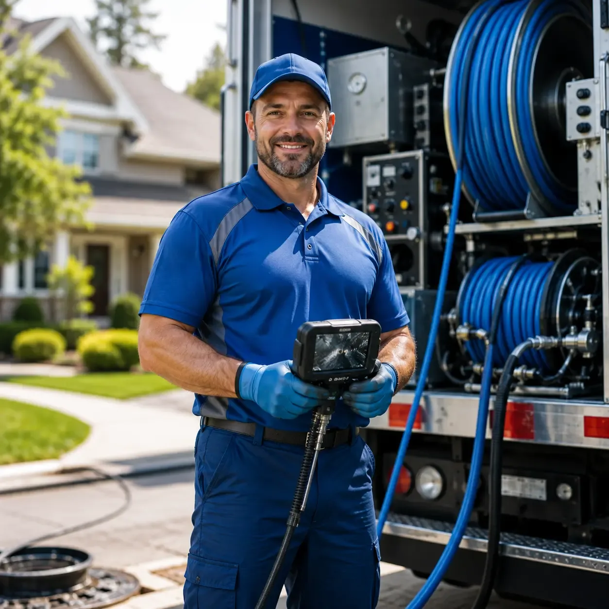Local outdoor drain cleaning specialists in Layland, WV